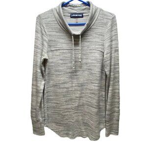 Ink Love And Peace Shirt Women's Small Electric Heather Long Sleeve Pullover Top